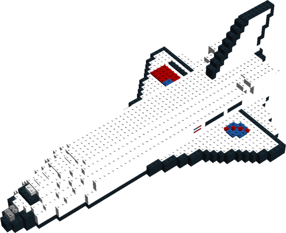 Space shuttle toy